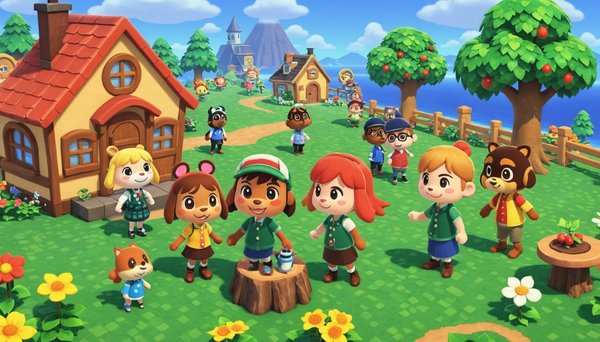Créativité et jeux en ligne : étude de Animal Crossing